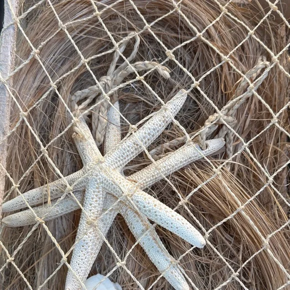 Nautical Starfish and Shell Wall Art Set - Picture 2 of 7